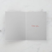 Carte Amour d'éléphant (Intérieur)