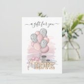 Carte Amour d'entreprise (Debout devant)