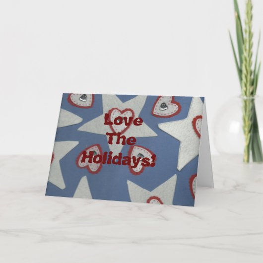 Carte Amour des vacances ! (Devant)