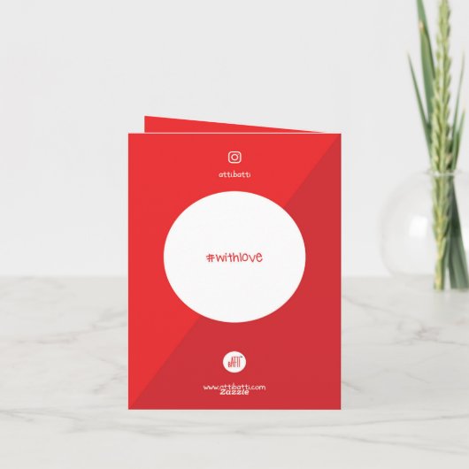 Carte Amour drôle (Dos)