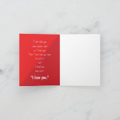 Carte Amour drôle (Intérieur)