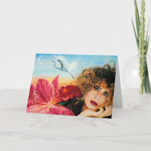 Carte Amour éloigné - pensant à vous (Devant)