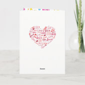 Carte amour émoji (Dos)