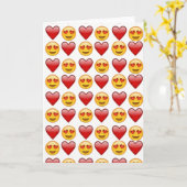 Carte amour émoji (Fleur jaune)