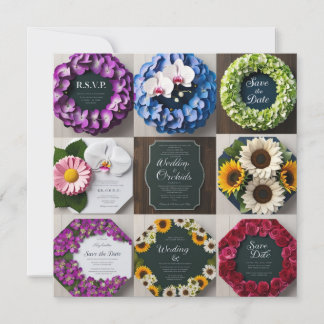 Carte "Amour en pleine floraison : une collection de 6 h