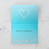 Carte "Amour" épelé par des acides aminés - texte person (Intérieur)