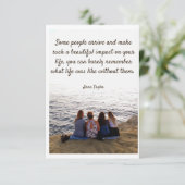 Carte - amour et amitié (Debout devant)