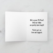 Carte Amour et appui - vaches (Intérieur)