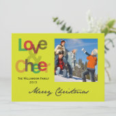 Carte Amour et joie (Debout devant)