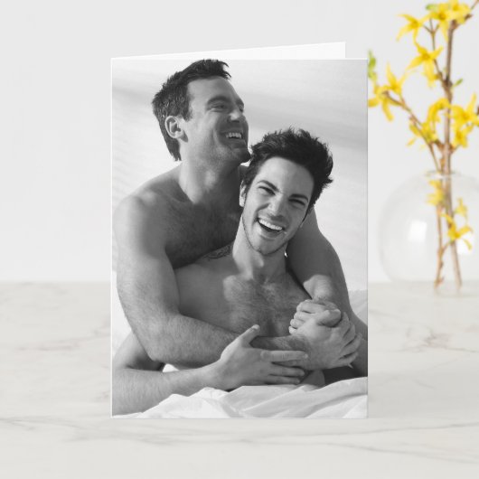 Carte Amour et Rire (Fleur jaune)