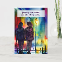 Amour et Romance Lesbian Couple Gay Rainbow