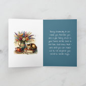 Carte Amour et soutien pour un ami malade chronique (Intérieur)