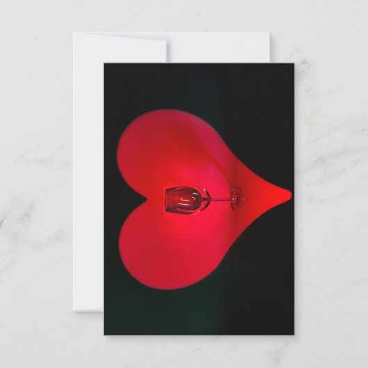 Carte Amour et Vin (Devant)