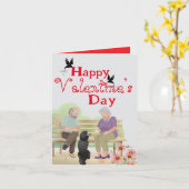 Carte Amour éternel (Fleur jaune)