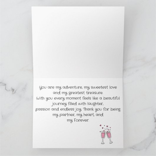 Carte Amour Éternel (Intérieur)