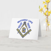 Carte Amour fraternel (Fleur jaune)