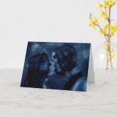 Carte Amour gothique (Fleur jaune)