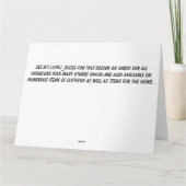 Carte Amour Graffiti art mural. (Dos)