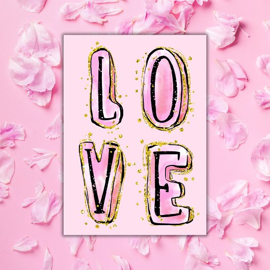 Carte AMOUR Heureuse Sainte-Valentin