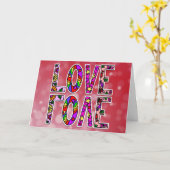 Carte Amour | Il n'y a pas de mots pour dire combien je  (Fleur jaune)