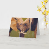 CARTE AMOUR INNOCENT (Fleur jaune)