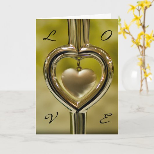 Carte Amour, Juste Parce Que (Fleur jaune)