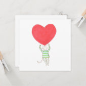 Carte amour, l'amour, amore (Devant/Arrière en situation)