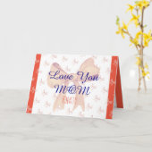 Carte Amour Maman Élégant Simple Moderne Fête des mères (Fleur jaune)