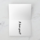 Carte Amour rétro (Intérieur)