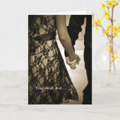 Carte Amour romantique (Fleur jaune)