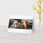 Carte Amour sacré et profane, Tiziano Vecelli, 1515 (Fleur jaune)