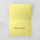 Carte Amour sans limite (Intérieur)