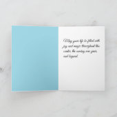 Carte Amour & Snowpeople : Happy Winter (Intérieur)