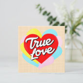 Carte Amour Véritable (Debout devant)