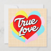 Carte Amour Véritable (Devant)