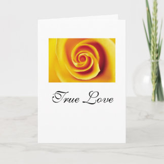 Carte Amour vrai….