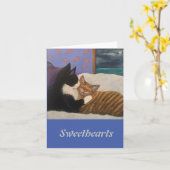 Carte Amoureux (Fleur jaune)