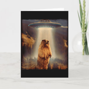Carte Amoureux de la marmotte Marmotte qui hurle Mème Uf