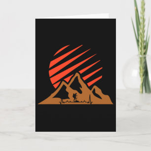 Carte Amoureux de la montagne, attention à la randonnée