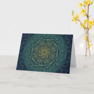 Carte Amoureux de la nature Mandala Art Mandalas Design