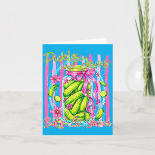 Carte Amoureux de pickles chrétiens Pickles Jésus Salé S