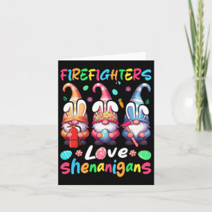 Carte Amoureux des Pompiers Costume Shenanigans Trois Gn