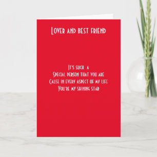 Carte Amoureux et meilleur ami