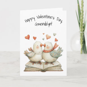 Carte Amoureux heureux Saint-Valentin