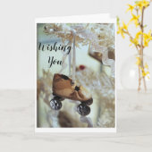 CARTE **AMOUREZ LA FAMILLE ET LES AMIS** JOYEZ NOËL (Fleur jaune)