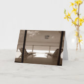 CARTE AMOUREZ-VOUS LA GALERIE ROMANTIQUE DE STYLE DE PLA (Fleur jaune)