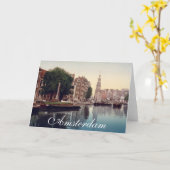 Carte Amsterdam (Fleur jaune)