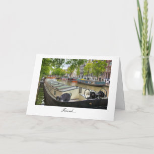 Carte Amsterdam Canal Barge Accueil - Amis