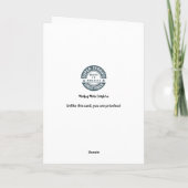 Carte Amusant 12ème anniversaire (Dos)