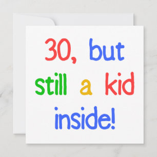 Carte Amusant 30e anniversaire Humour